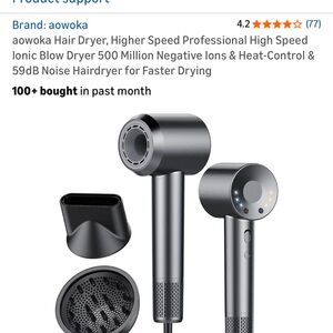 BRAND NEW POWERFUL Gray Ionic Hair DRYER